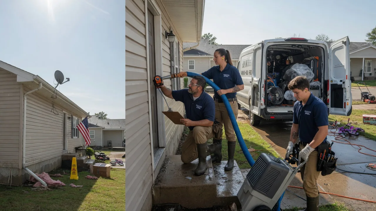 Ceiling Water Damage Restoration in Skowhegan, ME near me